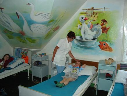 Sala chorych dla młodszych dzieci
