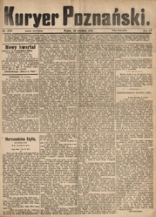 Kurier Poznański 1875.09.24 R.4 nr219