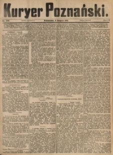 Kurier Poznański 1875.11.08 R.4 nr256