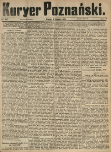 Kurier Poznański 1875.11.09 R.4 nr257