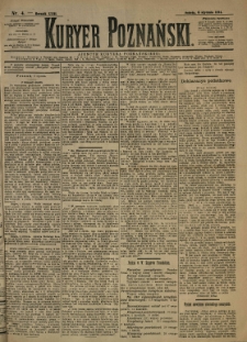 Kurier Poznański 1894.01.06 R.23 nr4
