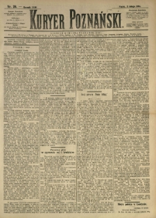 Kurier Poznański 1894.02.02 R.23 nr26