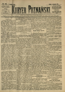 Kurier Poznański 1894.08.01 R.23 nr173
