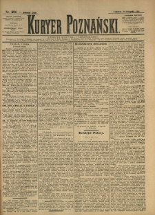 Kurier Poznański 1894.11.18 R.23 nr264