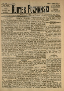 Kurier Poznański 1894.11.23 R.23 nr267