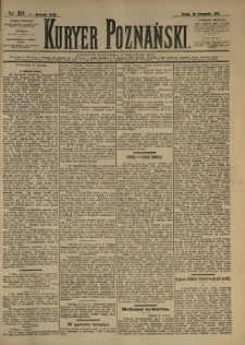 Kurier Poznański 1894.11.28 R.23 nr271