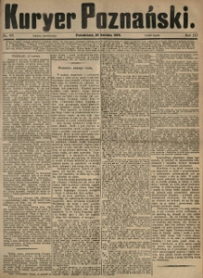 Kurier Poznański 1874.04.20 R.3 nr89