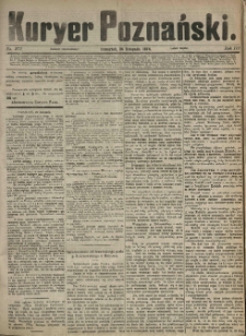 Kurier Poznański 1874.11.26 R.3 nr271