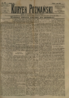 Kurier Poznański 1891.05.01 R.20 nr99