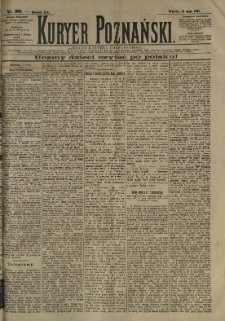 Kurier Poznański 1891.05.12 R.20 nr106