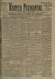 Kurier Poznański 1891.05.14 R.20 nr108
