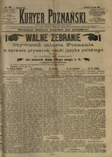 Kurier Poznański 1891.05.24 R.20 nr116