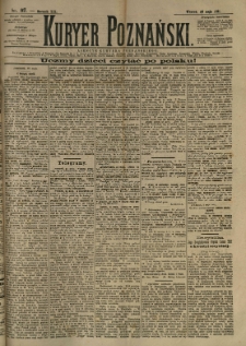 Kurier Poznański 1891.05.26 R.20 nr117
