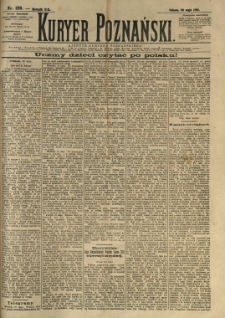 Kurier Poznański 1891.05.30 R.20 nr120