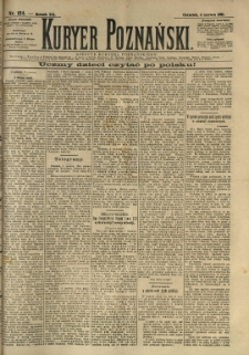 Kurier Poznański 1891.06.04 R.20 nr124
