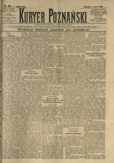 Kurier Poznański 1891.06.04 R.20 nr124