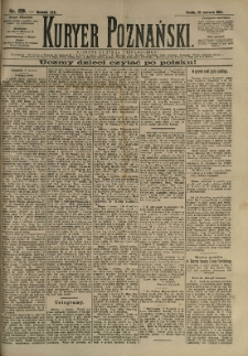 Kurier Poznański 1891.06.10 R.20 nr129