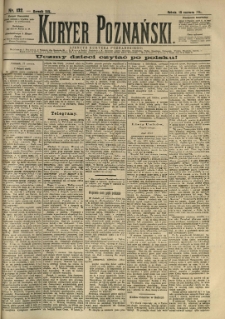 Kurier Poznański 1891.06.13 R.20 nr132