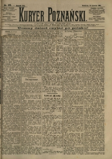 Kurier Poznański 1891.06.14 R.20 nr133