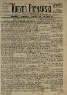 Kurier Poznański 1891.06.25 R.20 nr142