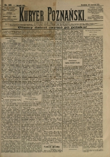 Kurier Poznański 1891.06.28 R.20 nr145