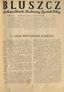 Bluszcz. Społeczno literacki ilustrowany tygodnik kobiecy 1930.01.04 R.63 nr1