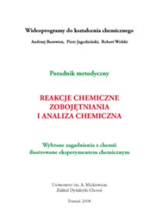 Reakcje chemiczne zobojętniania i analiza chemiczna
