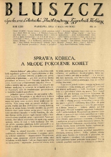 Bluszcz. Społeczno literacki ilustrowany tygodnik kobiecy 1930.05.17 R.63 nr20