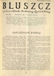 Bluszcz. Społeczno literacki ilustrowany tygodnik kobiecy 1930.09.13 R.63 nr37