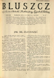 Bluszcz. Społeczno literacki ilustrowany tygodnik kobiecy 1930.10.04 R.63 nr40