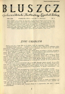Bluszcz. Społeczno literacki ilustrowany tygodnik kobiecy 1930.11.01 R.63 nr44