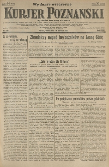 Kurier Poznański 1932.08.16 R.27 nr370
