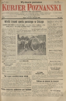 Kurier Poznański 1932.08.20 R.27 nr377