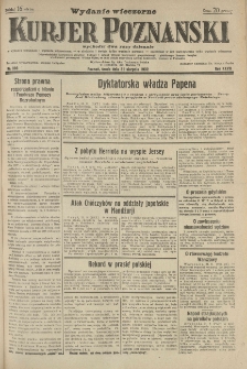 Kurier Poznański 1932.08.31 R.27 nr396
