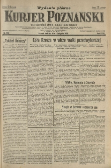 Kurier Poznański 1932.11.06 R.27 nr508