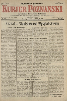 Kurier Poznański 1932.11.28 R.27 nr545