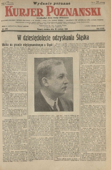 Kurier Poznański 1932.06.19 R.27 nr275