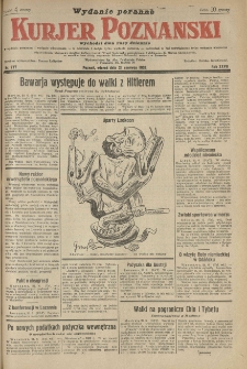 Kurier Poznański 1932.06.21 R.27 nr277