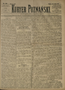 Kurier Poznański 1895.08.20 R.24 nr189