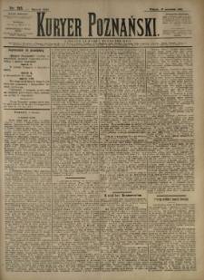 Kurier Poznański 1895.09.17 R.24 nr213