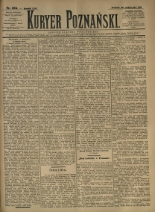 Kurier Poznański 1895.10.20 R.24 nr242