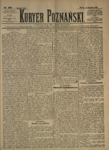 Kurier Poznański 1895.11.12 R.24 nr260