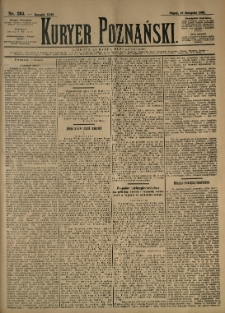 Kurier Poznański 1895.11.15 R.24 nr263