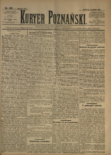 Kurier Poznański 1895.12.01 R.24 nr276