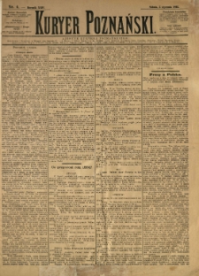 Kurier Poznański 1895.01.05 R.24 nr4