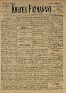 Kurier Poznański 1895.01.18 R.24 nr15