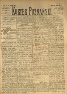Kurier Poznański 1895.03.27 R.24 nr71