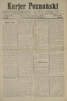 Kurier Poznański 1911.10.12 R.6 nr233