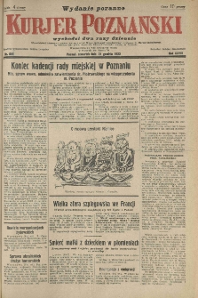 Kurier Poznański 1933.12.21 R.28 nr586