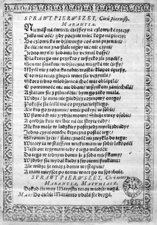 Marancya [komedia mięsopustna]